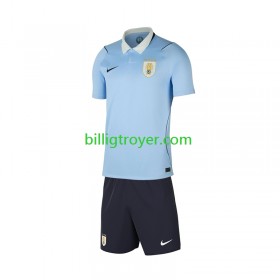 Billige Fotballdrakter Uruguay Barn Hjemmedraktsett World Cup 2026 Kortermet